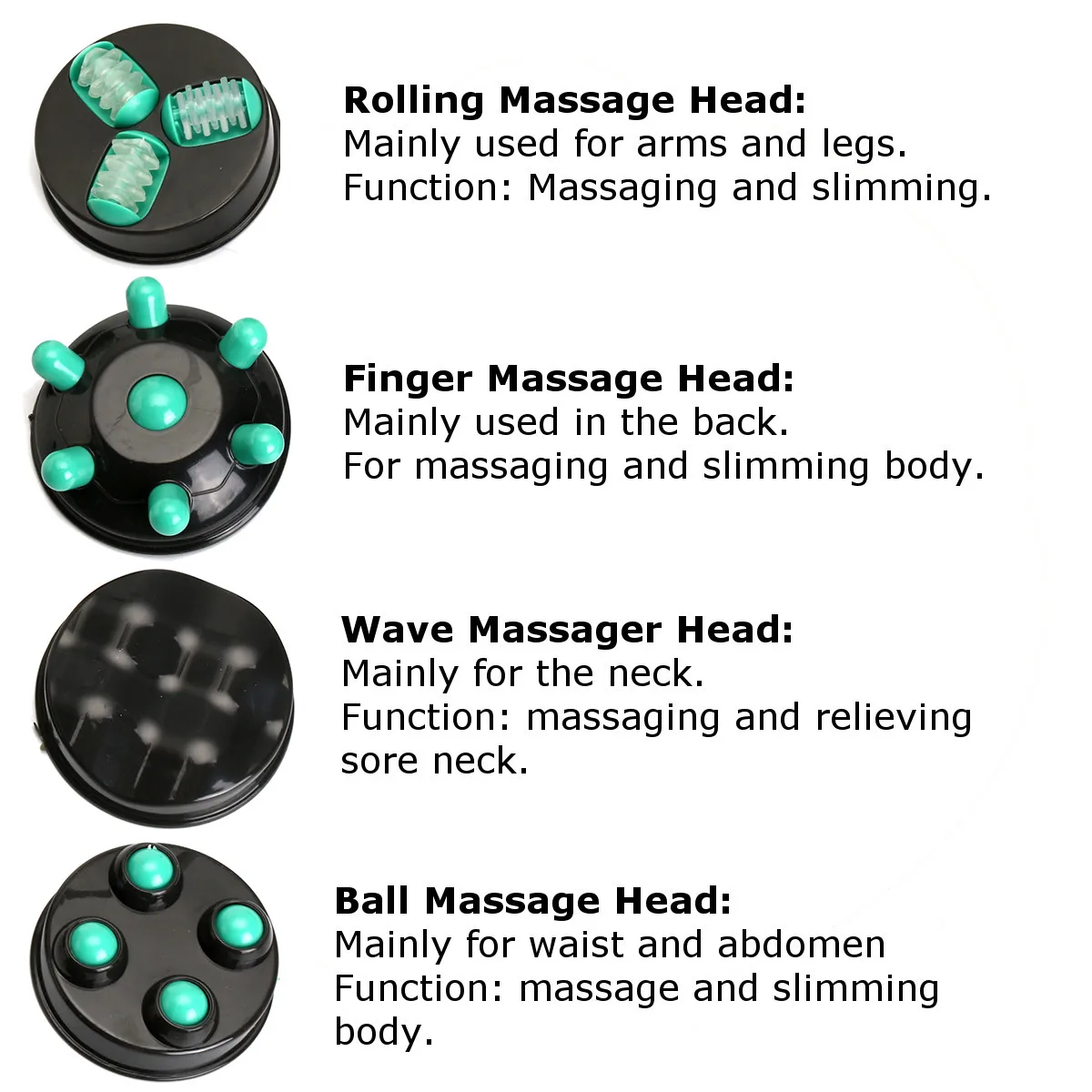 6 in 1 Pilnas Atsipalaiduoti Tonas Nugara Body Massager 3D Elektros Full Body Slimming Massager Voleliu Masažuoti Celiulito Protingesni Prietaisas