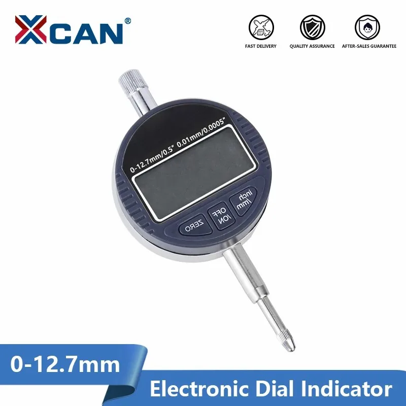 XCAN Dial Indikatorius Indikatorius Metrinių/Colių Intervalas 0-12.7 mm/0.5