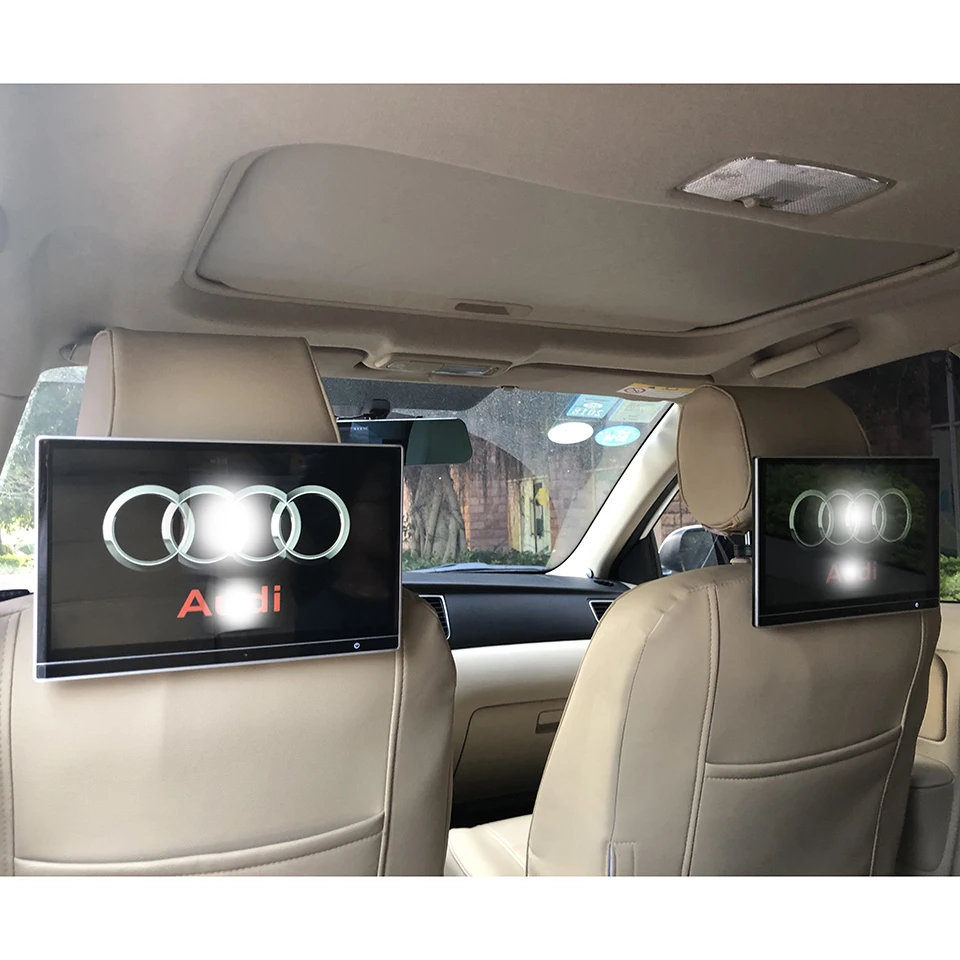12.5 Colių Automobilinis Ekranas Android 9.0 Pogalvių Monitorius Su Audi A1 A3 A4 A5 A6 A7 A8 Q2 Q3 Q5 Q7 Galinių Sėdynių Pramogų Sistema