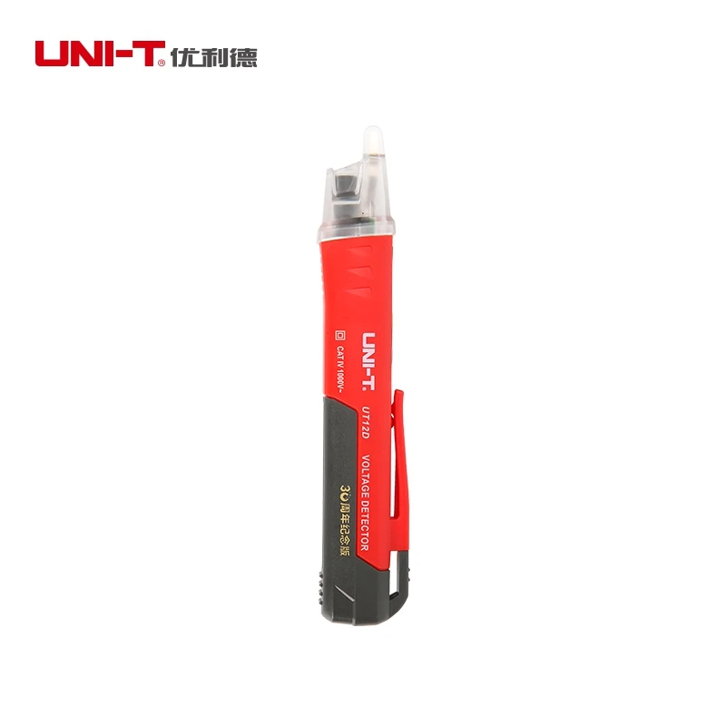 VIENETO UT12D AC Įtampos Detektorius Ne-kreipkitės bandymo pieštuku 24V-1000V Elektros Energijos LED Įtampos bandymo pen