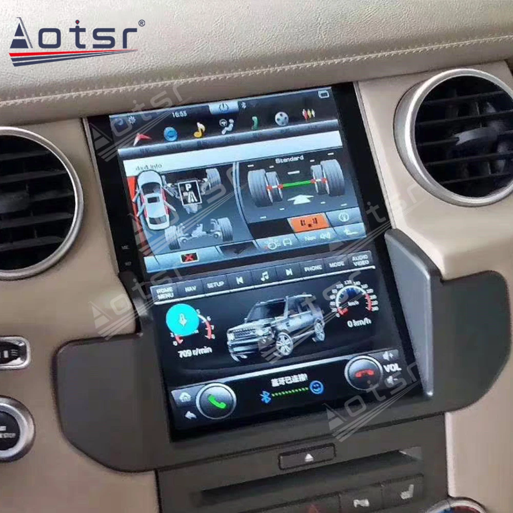 Tesla Head Unit For Land Rover Discovery 4 2009-2016 Automobilių GPS Navigacijos Android Radijo Multimedia Player Auto Stereo Audio Ekranas