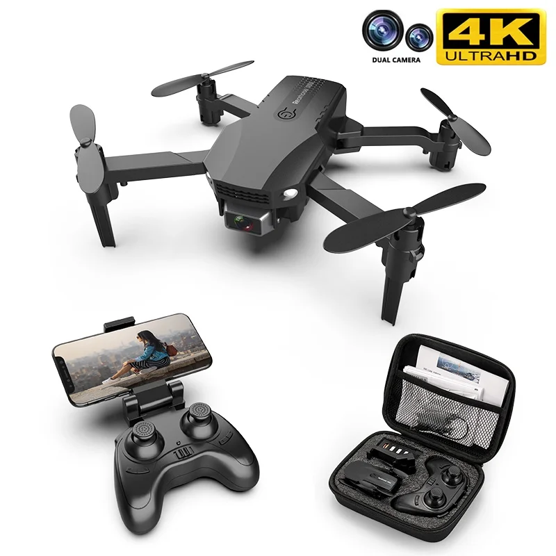 Aukštos Kokybės NAUJAS mini Drone Su 4k HD Kamera, wifi FPV Drone Gravity jutiklis skrydžio Trajektorija quadcopter Selfie Dron RC Žaislo Gits
