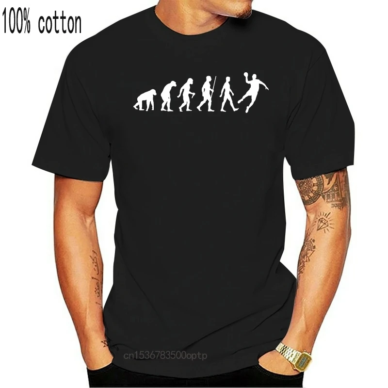 Vyrų 2020 metų Vasaros Apvalios Apykaklės Vyrų T-Marškinėliai Vyrams trumpomis Rankovėmis T-Shirt Įdomus Marškinėliai Evoliucija Rankinio Vasaros Cool marškinėliai