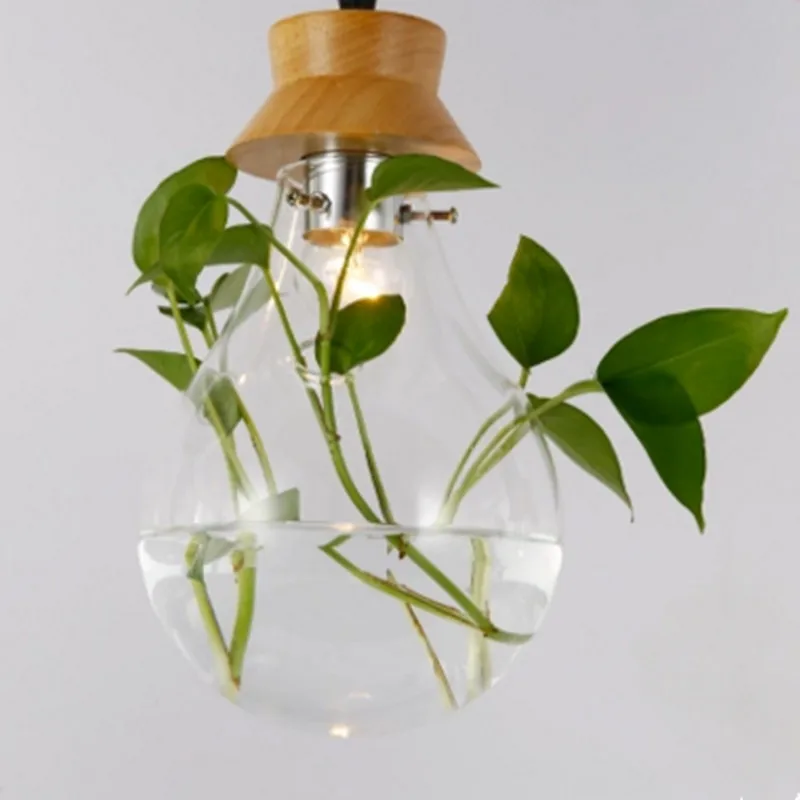 Šiuolaikinės Sielovados Projekto Augalų sieniniai šviestuvai paprastas valgomasis gyvenamasis kambarys studijų kavinė meno dekoro stiklo hanglamp