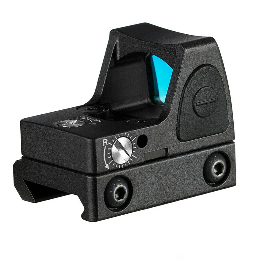 Naujas Mini RMR Red Dot Akyse Kolimatorius Akyse taikymo Sritis tinka 20mm Weaver/Medžioklės Šautuvas