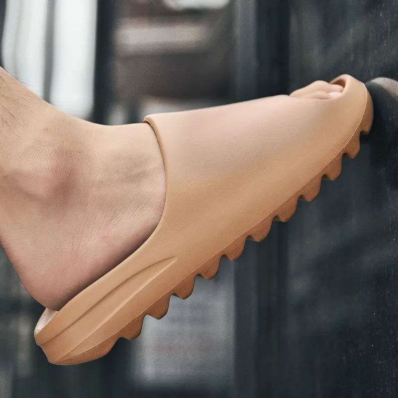 35~46 Dizaineris Kanye West Vyrų 2021 mados Moterų Putų runner vasaros vyrų skaidrių atsitiktinis paplūdimio šlepetės, batai eva įpurškimo batai