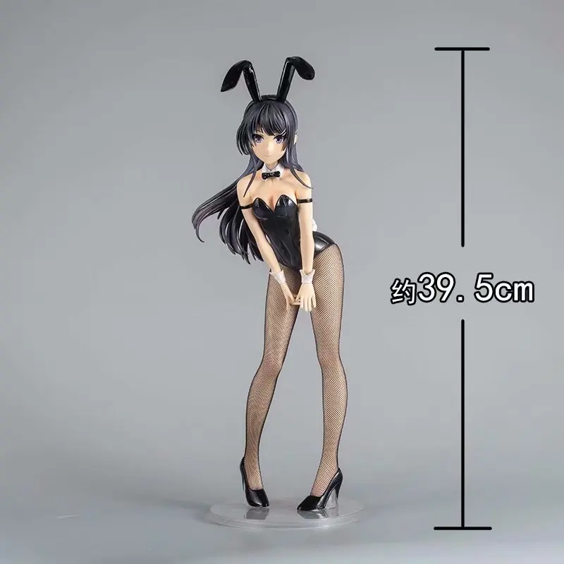 HEYZO 25-40cm Anime Rascal Nėra Svajonė Bunny Mergina Senpai Sakurajima Mai Sexy girl Anime PVC Anime pav Kalėdų Dovanos