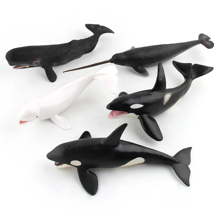 Realiame Gyvenime Vienaragis Banginis Masto Veiksmų Skaičius, Jūros Gyvūnų Žudikas Ryklys Beluga Kuprius Kašalotų Vaikams, Naujų Metų Švietimo Žaislai
