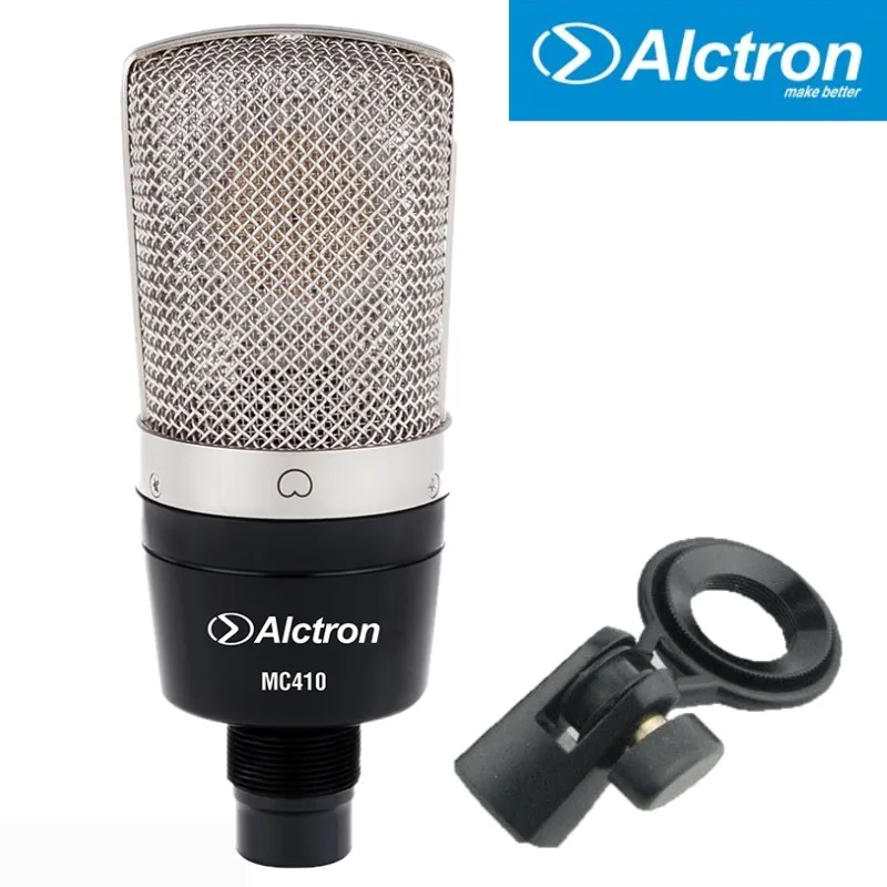 Alctron MC410 Originali geriausius rezultatus AKT kondensatoriaus mikrofonas Įrašymo Studija mikrofonas įrašymo mikrofonas