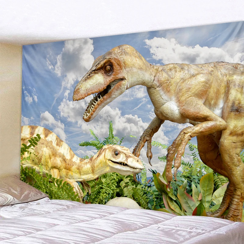 Dinozaurai Dinozaurai Sienos Kabo Gobelenas Lakštai Namų Dekoratyvinis Siuvinėjimas Paplūdimio Rankšluostį Jogos Kilimėlis Antklodė Staltiesė Sienos Gobelenas