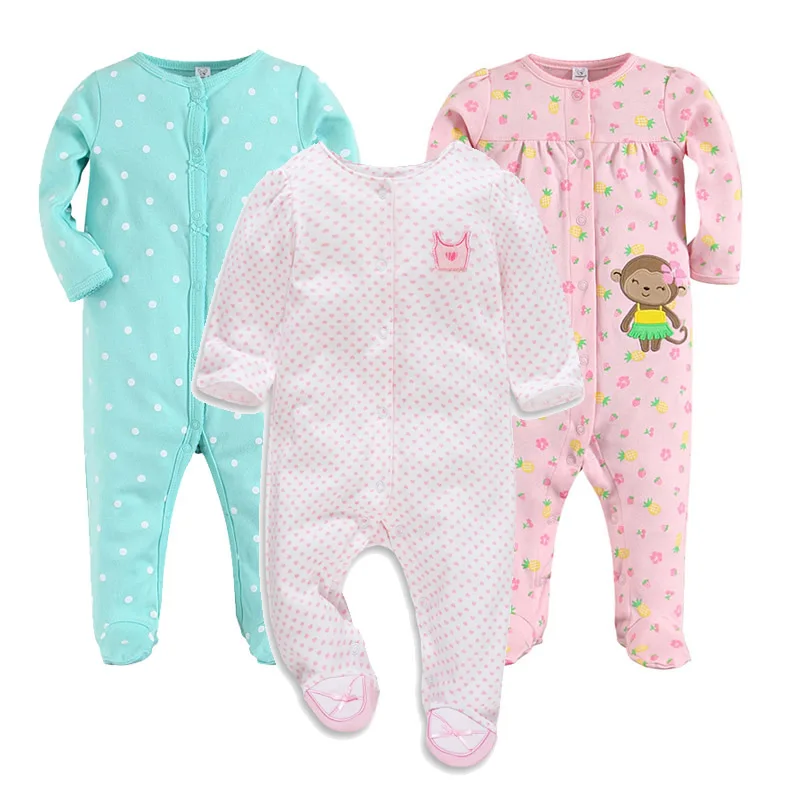Naujagimio drabužius neišnešiotų kūdikių drabužiai berniukams jumspuit merginos romper medvilnės naujas gimęs bebes pižama