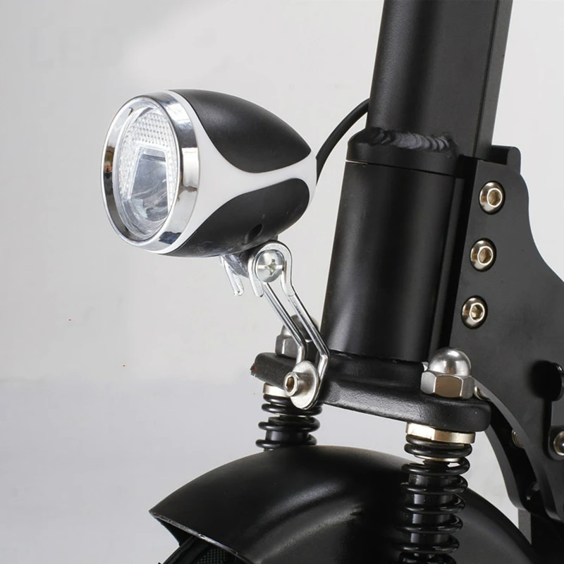 Ebike Šviesos 24V36V48V LED Priekinės Šviesos Ragų Elektrinis Dviratis priekinis žibintas, skirtas Motoroleris Mopedas MTB Triratis
