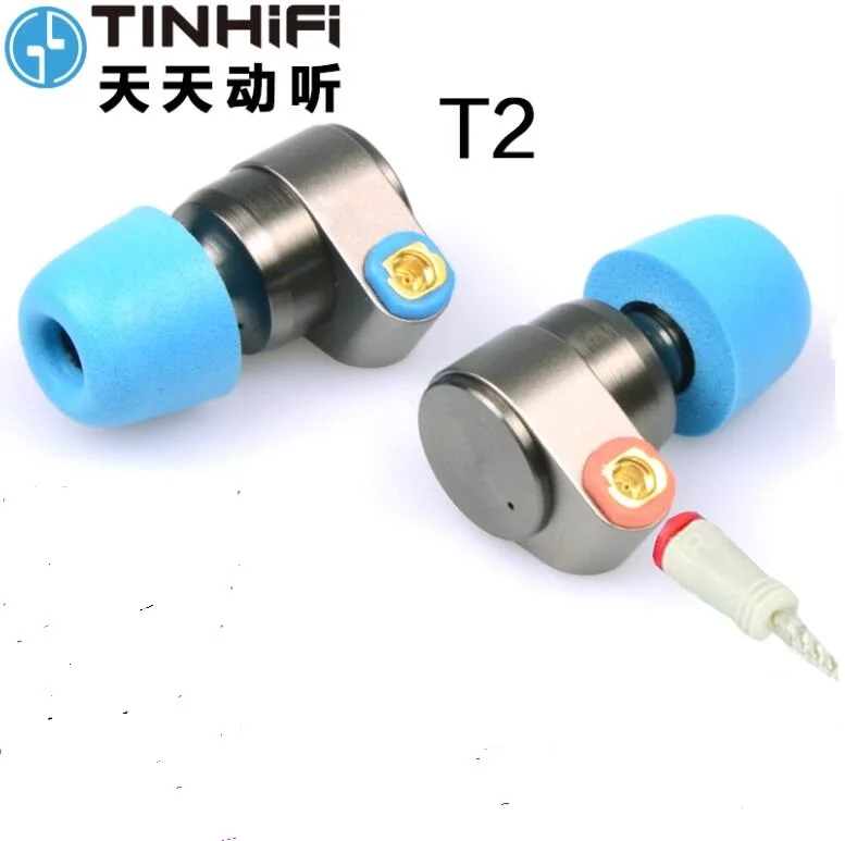 TINHIFI ALAVO T2 Ausines Dual Dinamiški Ratai HIFI Bass Ausinės DJ Metalo 3.5 mm Ausines su MMCX Ausinės