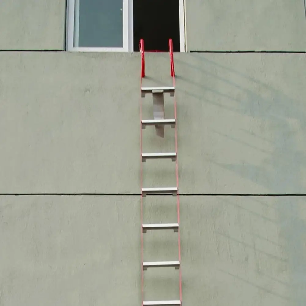 Susitraukiantis Lynų Laiptais Aliuminio Lydinys, Nailonas Lynų Laiptais Priešgaisrinės Durys Lynų Laiptais Skubios Pagalbos Laipiojimo Siena Įranga
