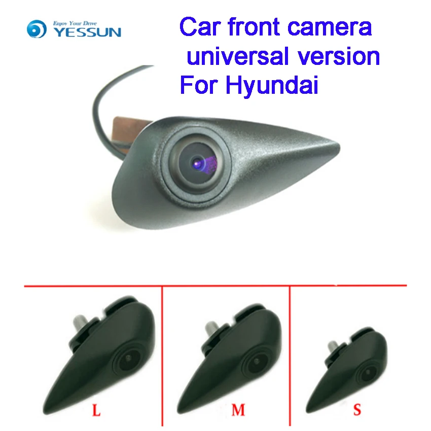 YESSUN CCD Automobilių Priekiniai Emblema universalus versija Hyundai Kamera Logotipą, vaizdo Kamera 4S parduotuvė aukštos kokybės CCD HD
