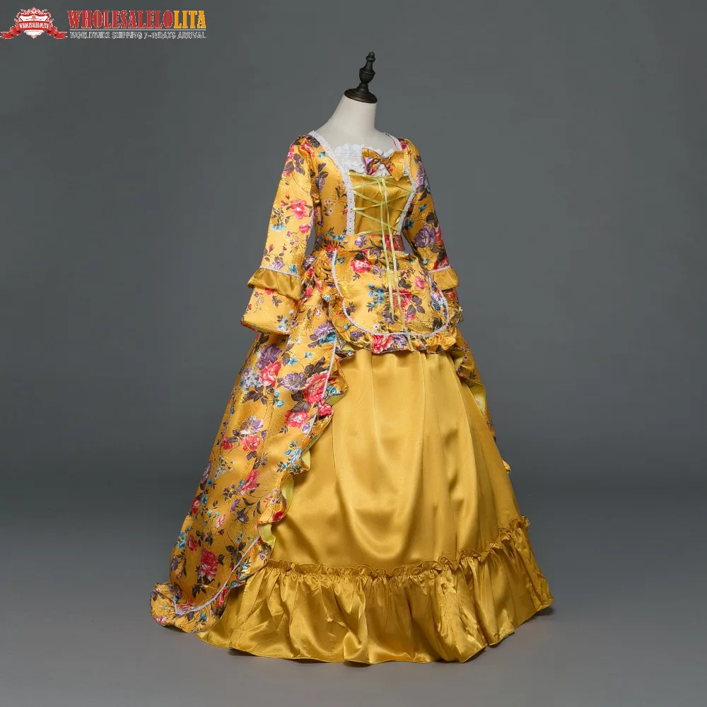 Naujas Holiday Marija Antuanetė Suknelė Gotikos Laikotarpiu Viduramžių Suknelės Renesanso Derliaus Kamuolys Suknelė Įkvėpė Elegantiškas Kostiumai