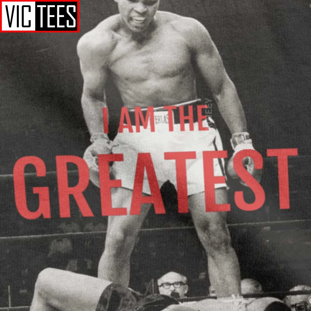 Muhammad Ali Didžiausias Kada nors vyriški Marškinėliai Boksininkas, Bokso Sporto Vintage Marškinėliai Medvilnės Grafikos 3D Spausdinti