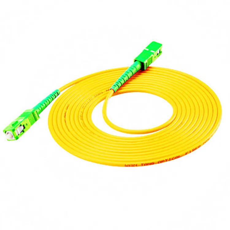 10VNT/daug SC /APC Simplex singlemode fiber optic patch cord Laidas 2,0 mm arba 3.0 mm LSZH Fiber Optic Patch Cord, Už kabelinės televizijos Tinklo