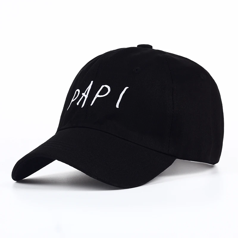 VARNAS naujas PAPI siuvinėjimas medvilnės beisbolo kepuraitę vyrai moterys mados papi tėtis bžūp Hip-hop snapback kaulų bžūp skrybėlės 6 stilius