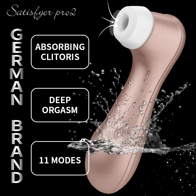 Satisfyer Pro 2 Čiulpti silikono Vibratorius Klitorio stimuliatorius G spot Spenelių Gyvis Erotinis Moterų Suaugusiųjų Sekso Žaislai, sekso parduotuvė