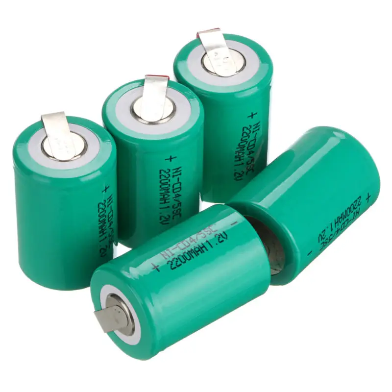 2-20pcs 4/5SC NI-CD Baterijos 1.2 V, 2200mah Sub C Įkrovimo Baterija (akumuliatorius, skirtas 