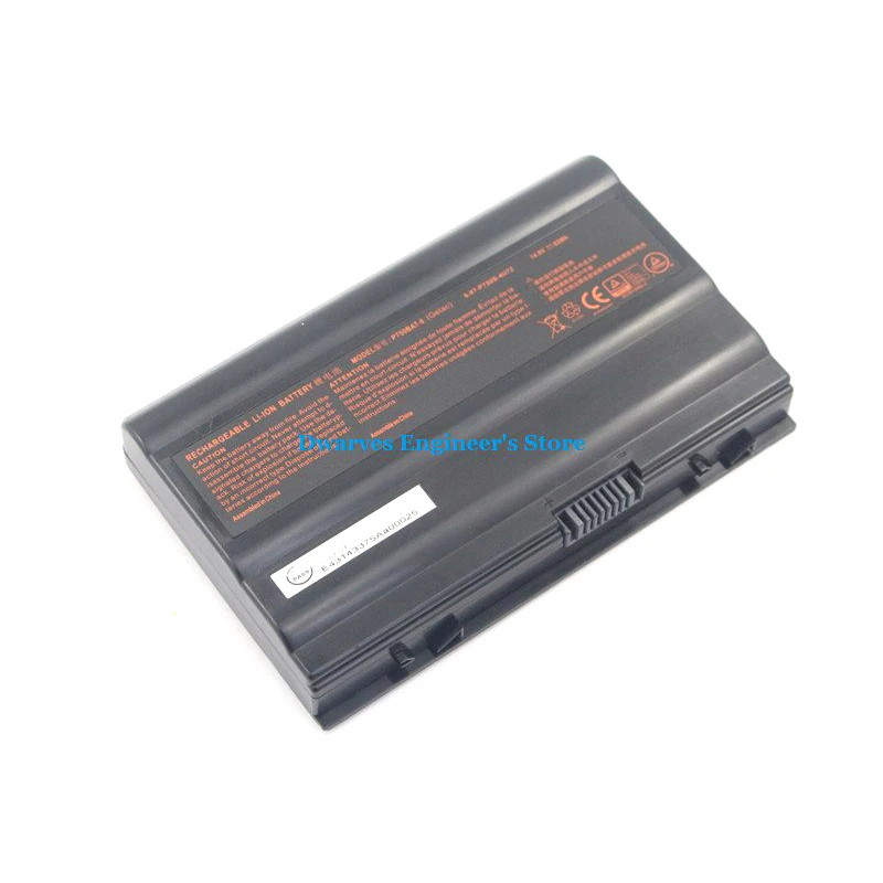 Originalus P750BAT-8 nešiojamas Baterija Clevo P750 P750S P751 P751ZM X599 ZX7-D0 EON17-X GTX970M 6-87-P750S-4271 NP9752 14.8 V 82Wh
