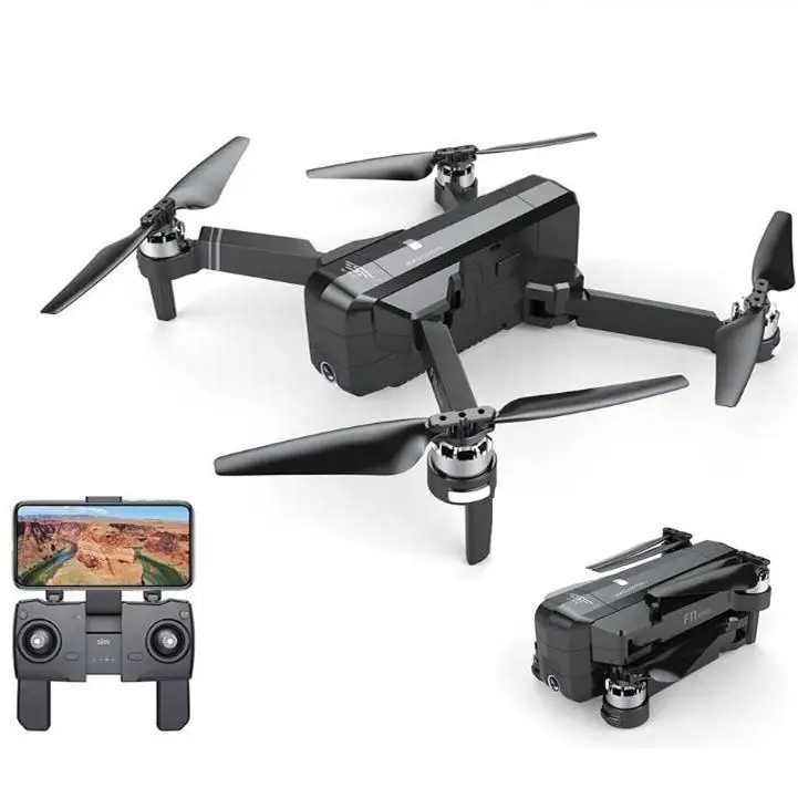 RCtown SJRC F11 GPS 5G Wifi FPV Su 1080P vaizdo Kamera 25mins Skrydžio Laikas Brushless Selfie RC Drone Profesinės Quadcopter Dron