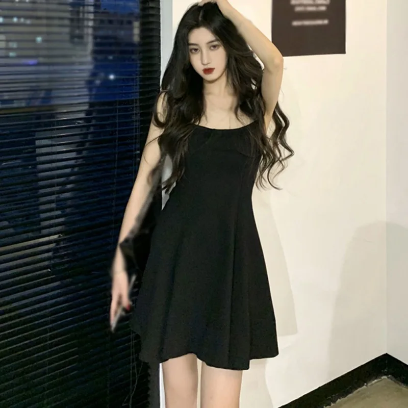 Naujas Korėjos Versija Slim Seksualus Suspender Sijonas Hepburn Stiliaus Moteris Rudenį Naujų Korėjos Versija Retro Balti Marškiniai Temperamentą