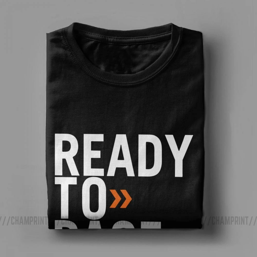 Vyriški Marškinėliai Pasiruošę Lenktynių Naujovė Viršūnes Enduro Cross Motokroso Bitumo Dviratį Gyvenimo Tees Drabužių Medvilnės Atspausdintas T-Shirt Plius Dydis