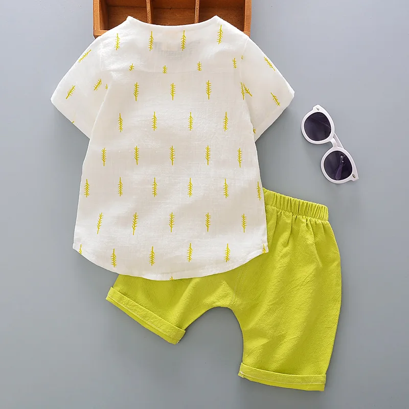 2020 naujas vasaros Berniukų Drabužiai Vaikams Topai marškinėliai+ Šortai Nustato Vaikų drabužius Mielas Kūdikis Rinkinys