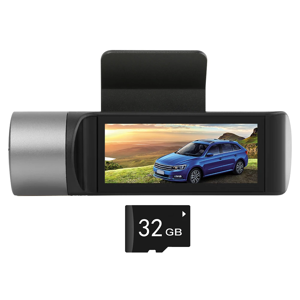 H18 Full HD 1080P Automobilių DVR Kamera 3.16 colių Ekranas 130 Laipsnių Lęšis prietaisų Skydelio Kamera su Galinio vaizdo Kamera Automobilio DVR Brūkšnys Fotoaparatas