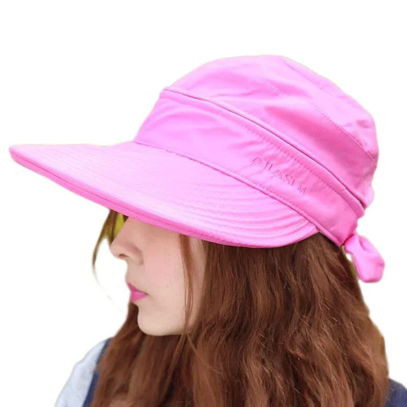 SUOGRY 2018 m. Vasaros Mados Kepurės Moterų Paplūdimio UV Apsauga Moterų Kepurės Moterims Saulės Skrybėlę Mergina Paplūdimio Skydelis Bžūp Chapeu Feminino