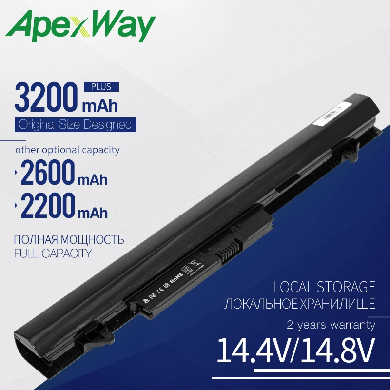 Apexway Laptopo baterija HP OA04 OA03 HSTNN-LB5Y HSTNN-LB5S HSTNN-PB5Y 240 G2 CQ14 CQ15 Už Compaq Presario 15-h000 15-S000