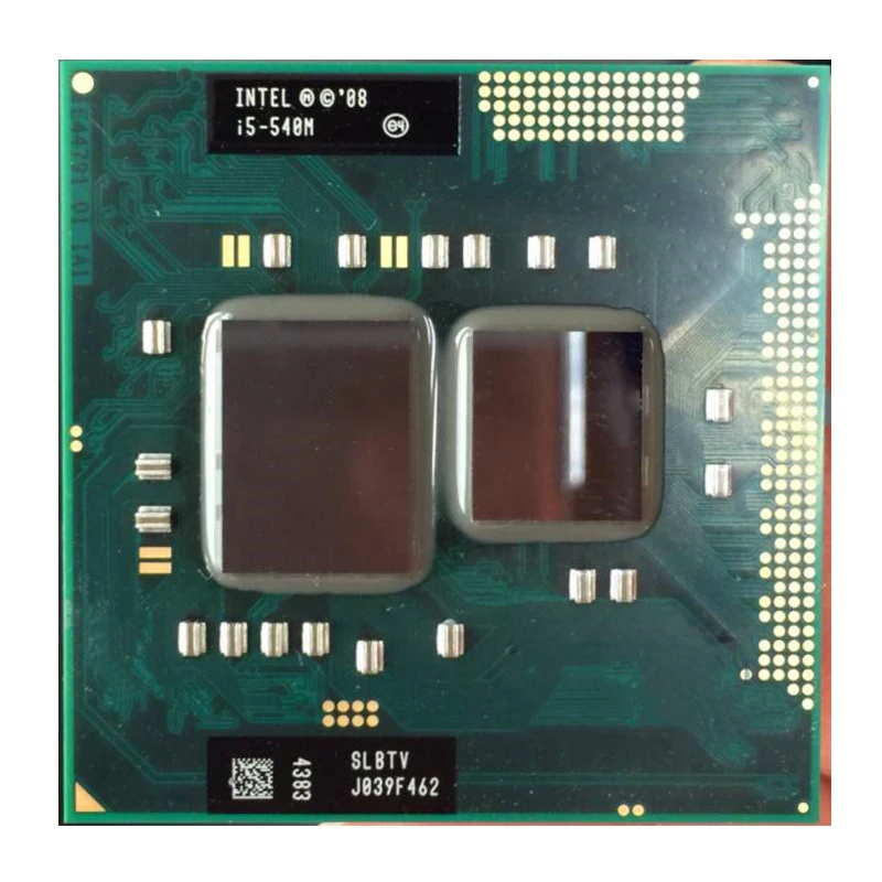 Originalus CPU-Intel Core i5 580M 560M 540M 520M Dual-Core PGA 988 Notebook Laptop CPU Procesorius