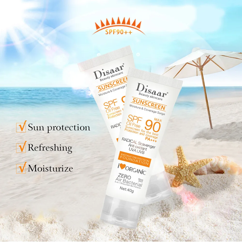 Veido odos priežiūros nuo Saulės Su Ilgalaikis, Vandeniui Kontrolės Aliejus, Antioksidantas Saulės Spf90+++ Saulės balinimo saulės, spray