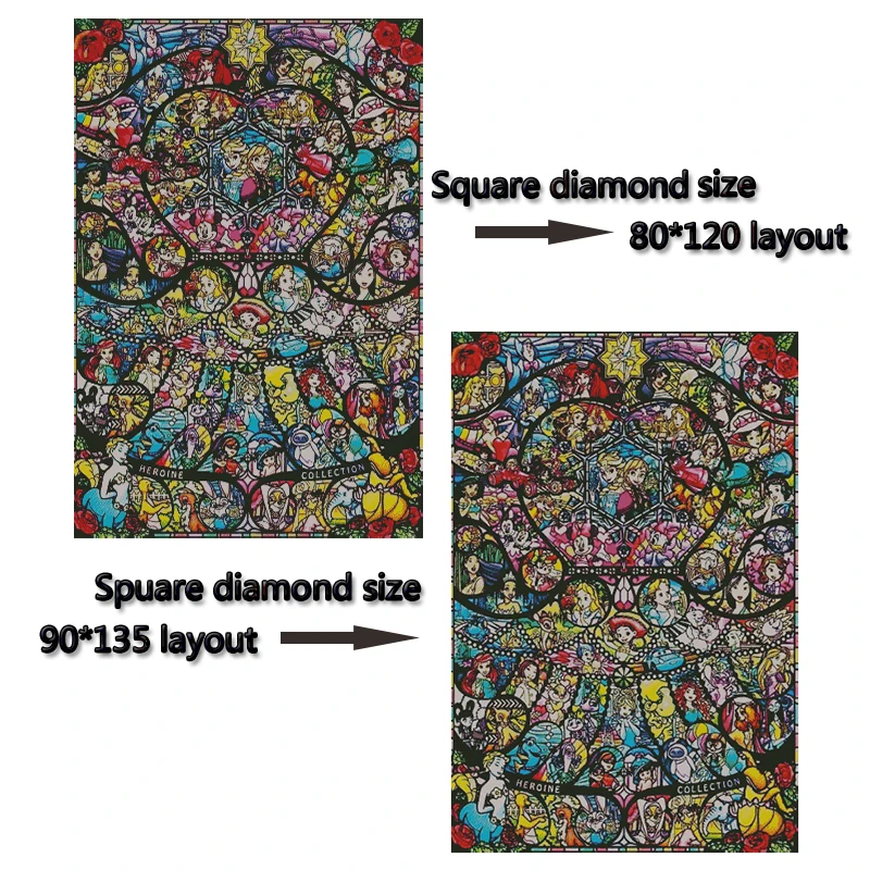 NAUJĄ Animacinį paveikslėlį, Diamond Siuvinėjimo PASIDARYK pats Rankdarbiams Diamond Tapybos Kryželiu Cirkonio Tapybos Namų Dekoro MH283