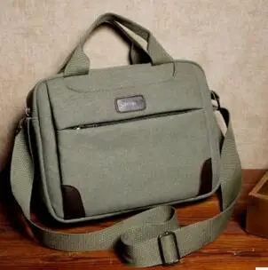 Naujas vyrų maišelį portable document kompiuterio krepšys drobė vyrų skerspjūvio pečių maišą