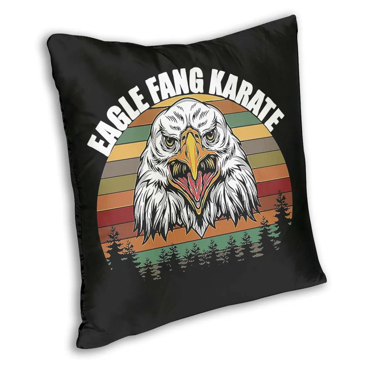 Erelis Fang Karatė Aikštėje Pagalvės užvalkalą, Pagalvėles už Sofos Kobra Ka Karate Kid Dziudo Dojo Juokinga Pillowcover Namų Dekoro