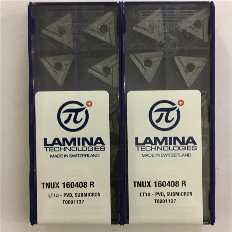 TNUX160408R LT10 Originalus LAMINA karbido įterpti su geriausios kokybės 10vnt/lot nemokamas pristatymas