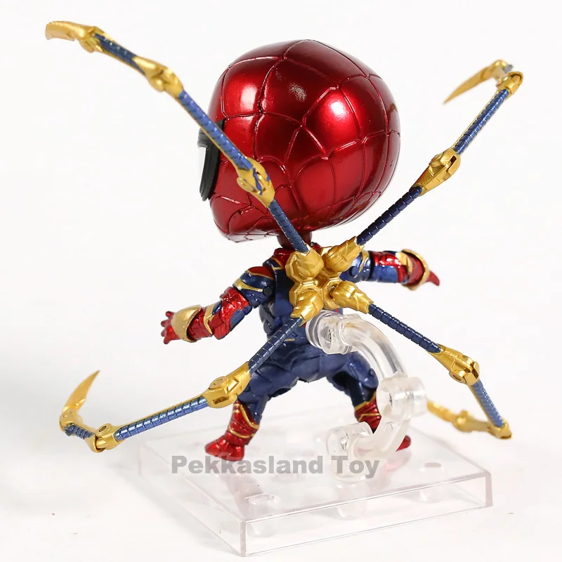 1037 Geležis Spider Keršytojas Begalybės Karo Spiderman PVC Veiksmų Skaičius, Kolekcines, Modelis Žaislas