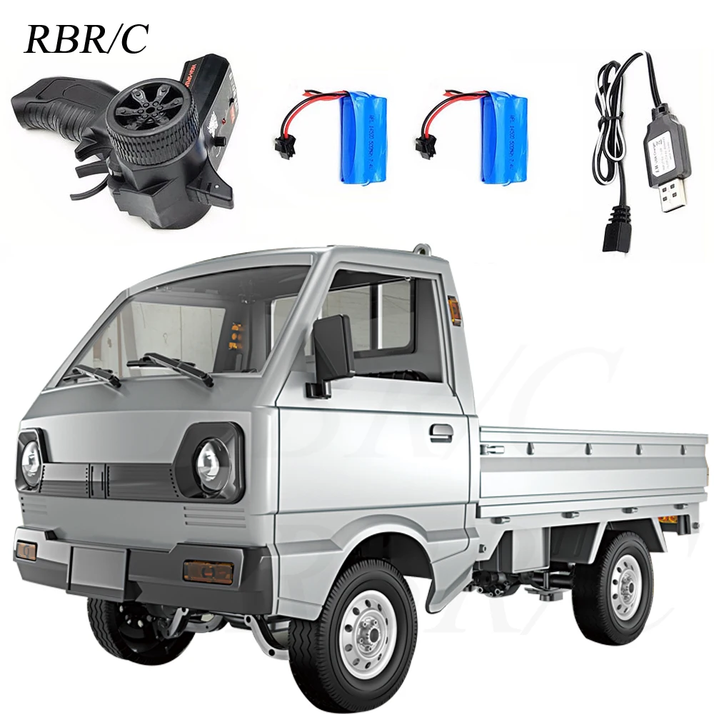 RBR/C WPL Naujas Produktas D12 1/10 2.4 G Mikroautobusų Skalės Drift RC Automobilių Modelių Transporto priemonėse Žaislai Su Keliais Baterija