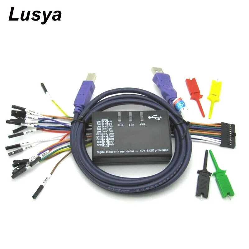 Saleae USB Logika 100MHz 16Ch Logic Analyzer už RANKOS FPGA H2-002