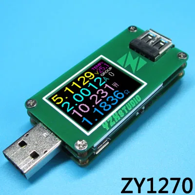 USB Srovė Talpą, Greita Įkrovimo QC4.0 PD3.0 PGS Sukelti Testeris ZY1276