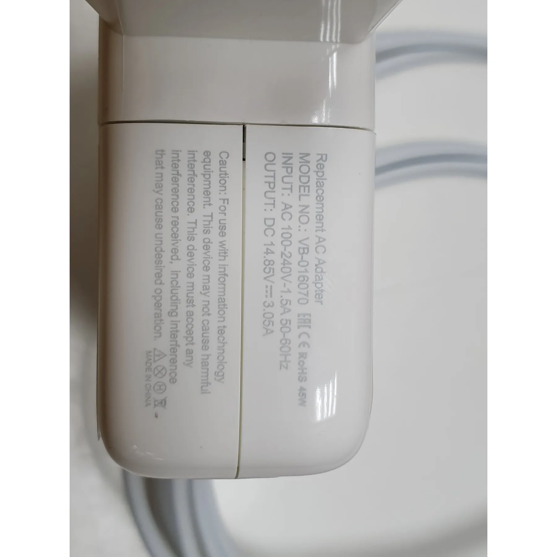 KINTAMOSIOS srovės Adapteris, skirtas Macbook Air Įkroviklis ir 11, 13 colių 14.85 V A 3.05 45W MagSafe 2