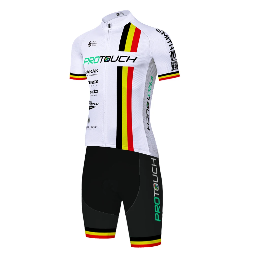Completo ciclismo skinsuit Ispanija jumpsuit vyrų Dviračių kostiumas PROTOUCH Pro Komandos triatlonas kostiumas Belgijos dviračių rinkinys костюм мужской