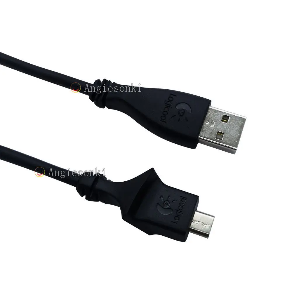 Micro USB laido duomenų linija įkrovimo kabelis Logitech G700 G700s Belaidžio ryšio Pelę