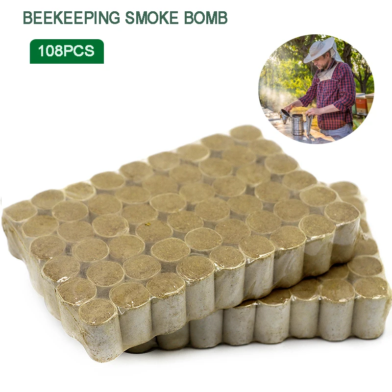 108 vnt./maišas dūmų bombų bičių, Bitininkas, Skirtas Žolinių Fumiguoti Bičių Lauke Dezinfekuoti bitininkystės Įranga avilys įrankis