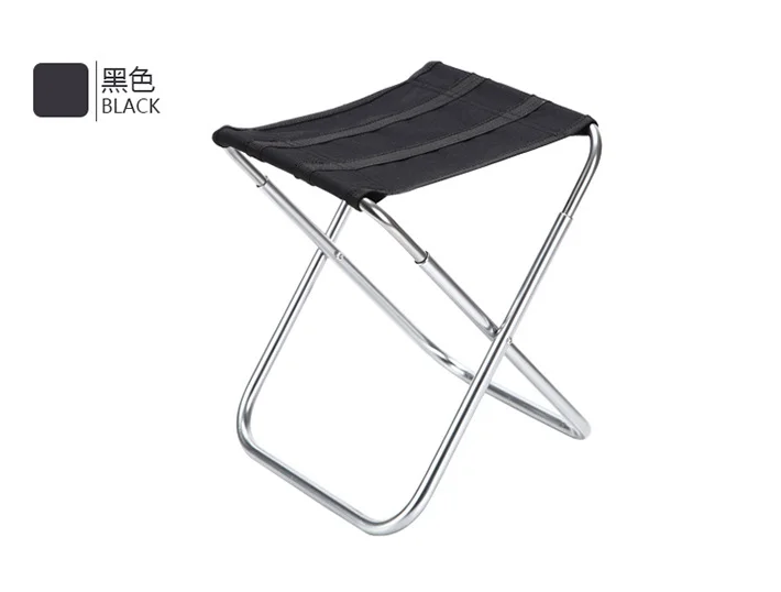 Sulankstomoji kėdė aukštos kokybės Lauko Laisvalaikio Aliuminio Lydinio Lankstymo Išmatose, Juodas Žalias nešiojamų lauko sporto žvejybos kėdės