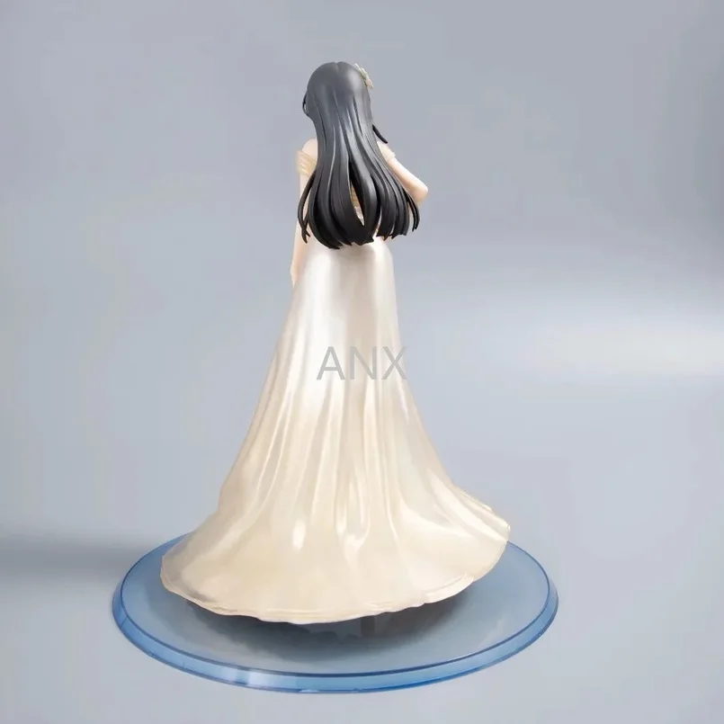 23CM Rascal Nėra Svajonė Bunny Mergina Senpai Sakurajima Mai Pav PVC Anime Kolekcijos Vestuvinė Suknelė Lėlės Modelis Žaislas Dovanos