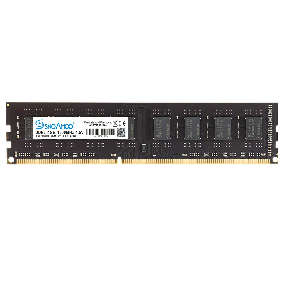 SNOAMOO KOMPIUTERIO Ram DDR3 4GB 1333MHz 240 Pin PC3-10600S 2GB, 8GB Intel RANKOS DIMM Kompiuterio Atmintyje Lifetime Garantija
